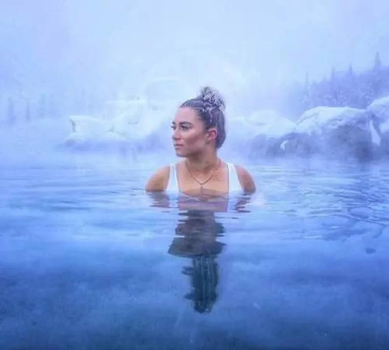 Guest in Chena Hot Springs